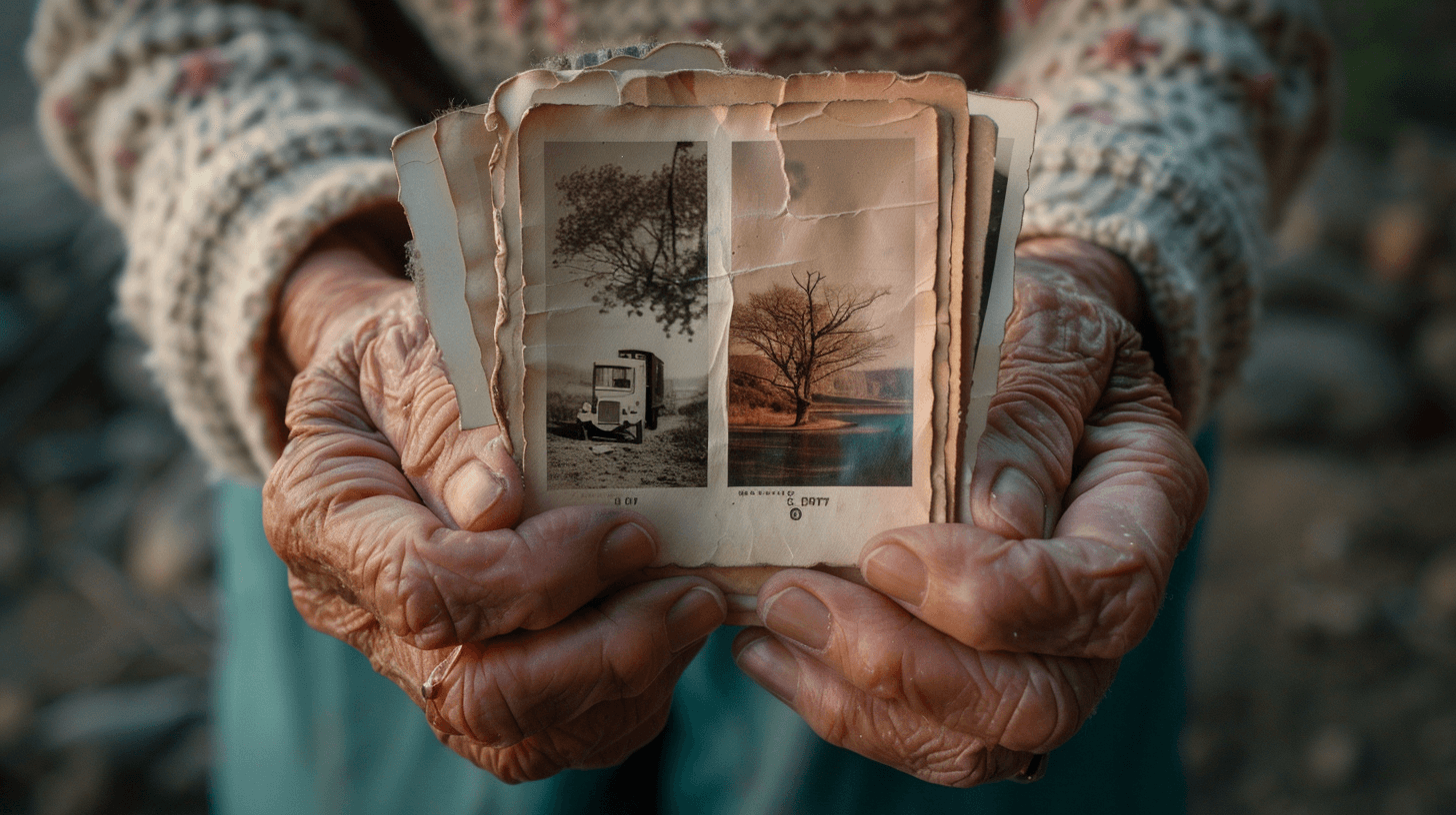 A heartwarming 70th birthday celebration with generations of family sharing memories